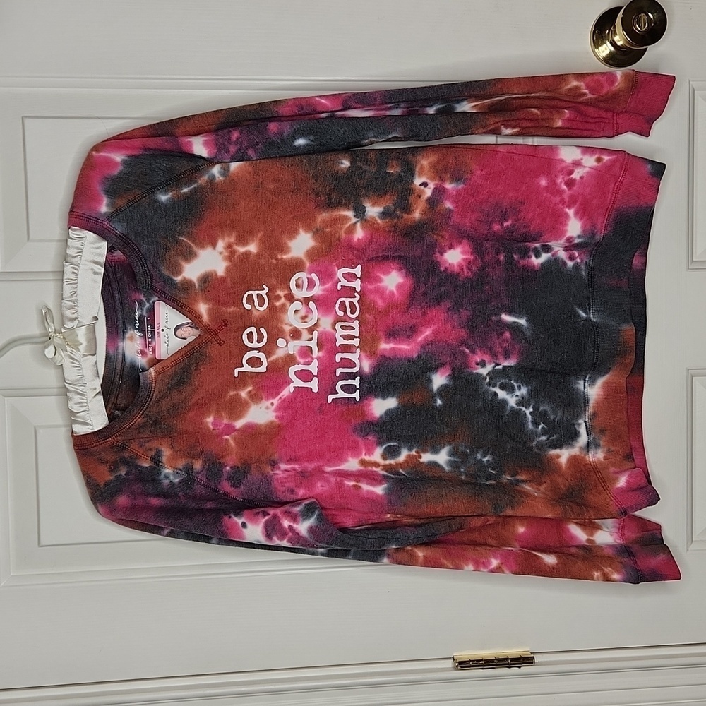 State of Mine Tie Dye Graphic Sweatshirt Size S NWT
